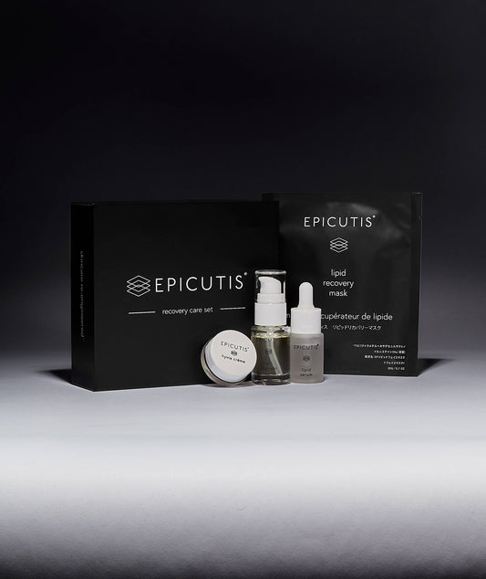 EPICUTIS RECOVERY CARE SET (LIPID SERUM 10ML + HYVIA CRÈME 5ML + OIL CLEANSER 15ML + LIPID RECOVERY FACE MASK 20G)